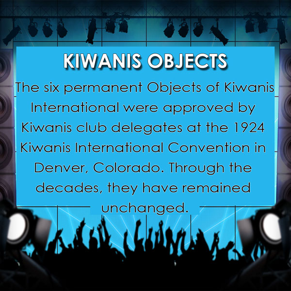 Permanent Objects of Kiwanis